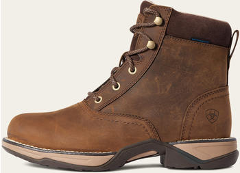 Ariat Anthem Round Toe Lacer Waterproof Women distressed brown