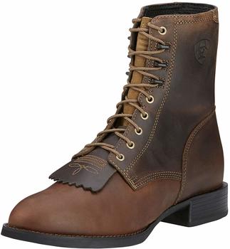 Ariat Heritage Schnürschuh Westernstiefel braun Used-Optik