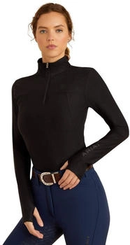 Ariat Baselayer Lowell 3 0 1 Zip schwarz S