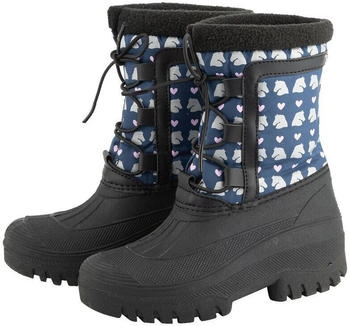 Waldhausen Thermoschuh Lucky Snowfall nachtblau Lucky Heart