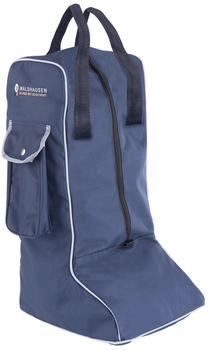 Waldhausen Stiefeltasche blau Seitenfach 2 Tragegriffe