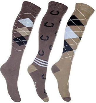 HKM 3er Set Reitsocken Cardiff HKM