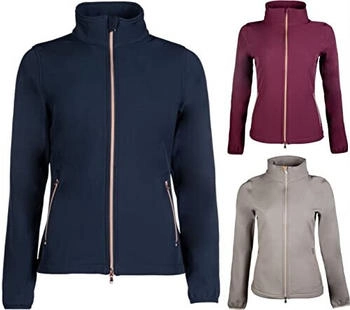 HKM Fleece Jacket Basil schlammbraun