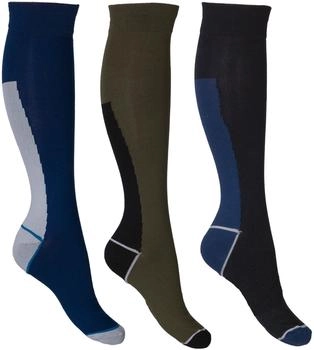 HKM Mateo Knee Socks (5769) oliv/dunkelblau