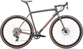 Specialized CRUX EXPERT (2025) satin cypress metallic / doppio / dusky pink / champagne