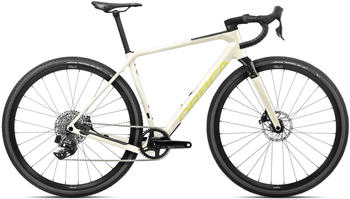 Orbea TERRA M31eTEAM 1X Rival XPLR AXS (2024) Ivory White Spicy Lime (gloss)