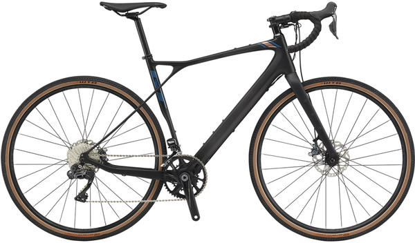 GT Bicycles Grade Carbon Pro Herren satin black/copper/dusty blue 51cm (28