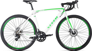 KS Cycling Xceed Gravelbike white/green