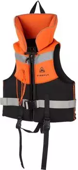 Firefly Swim Vest Junior Schwimmweste für Kinder Schwarz/Orange/Silber (293228)
