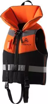 Firefly Swim Junior Schwimmhilfe Kinder schwarz/orange/silber, Größe M