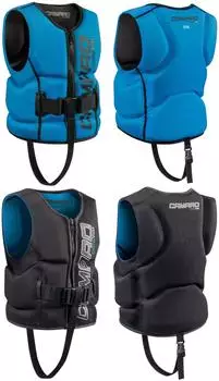 Camaro Comp Vest Kinder Neopren Wendeweste mit Prallschutz (276-42-BLUE)