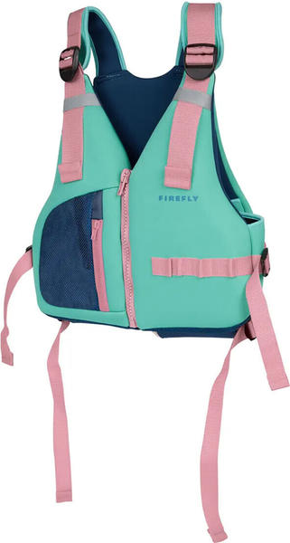 Firefly Swim Vest SUP S turquoise/blue dark/pink