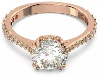 Swarovski Damenring Constella ros&eacute;gold