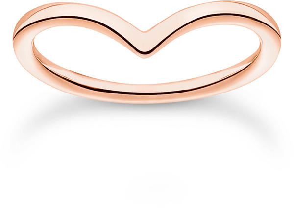 Thomas Sabo Ring V-Form roségold (TR2393-415)