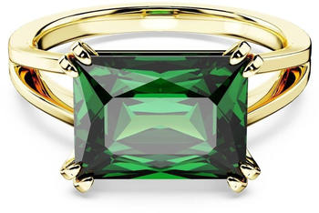 Swarovski Stilla Cocktailring Rechteckschliff grün