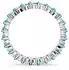 Swarovski Matrix Ring Rundschliff blau