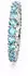 Swarovski Matrix Ring Rundschliff blau