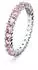 Swarovski Matrix Ring Rundschliff rosa