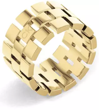 Calvin Klein Ring Geometric gold