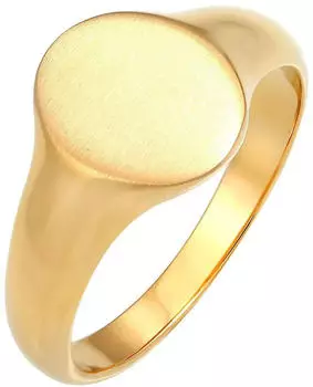 Kuzzoi Siegelring Rund gold