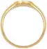 Kuzzoi Siegelring Rund gold