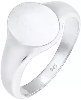 Kuzzoi Siegelring Rund silber