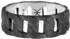 Kuzzoi Bandring Chunky Chain schwarz