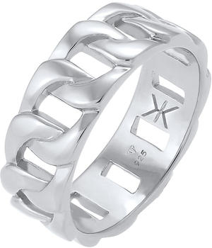 Kuzzoi Bandring Chunky Chain grau