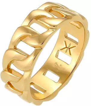 Kuzzoi Bandring Chunky Chain gold