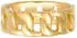 Kuzzoi Bandring Chunky Chain gold