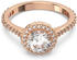 Swarovski Una Angelic Cocktailring Rundschliff roségold