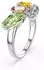 Swarovski Gema Ring Verschiedene Schliffe Mehrfarbig Rhodiniert