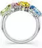 Swarovski Gema Ring Verschiedene Schliffe Mehrfarbig Rhodiniert