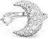 Swarovski Sublima Offener Ring Mond weiß