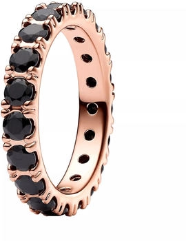 Pandora Schwarze Funkelnde Reihe Ewigkeitsring (180050C02)