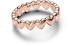 Pandora Reihe von Herzen Ring (183427C00)