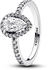 Pandora Funkelnder Birnen-Kranz Ring (192835C01)