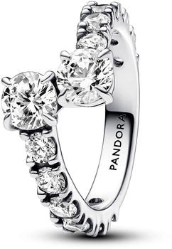 Pandora Glitzernder &Uuml;berlappender Band-Ring (193149C01)