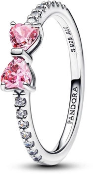 Pandora Funkelnde Rosafarbene Schleife Ring (193510C01)