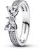 Pandora Funkelnde Schleife Doppelreihiger Ring (193552C01)