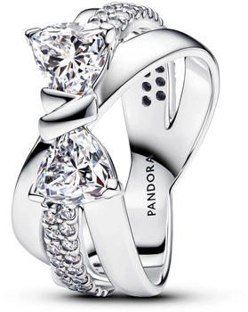 Pandora Funkelnde Schleife &Uuml;berkreuzter Ring (193553C01)