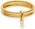 PURELEI Pure Pearl Anxiety Perlenring gold