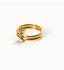 PURELEI Pure Pearl Anxiety Perlenring gold