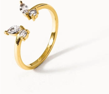 PURELEI Schmetterling Ring gold