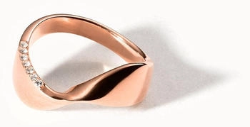 PURELEI Swing Ring roségold
