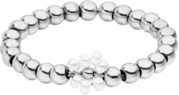 PURELEI Linen Blossom Anxiety Ring silber