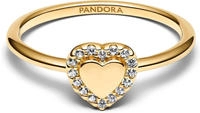 Pandora 163801C01 Damenring Herz Goldfarben