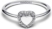 Pandora 193801C01 Damen-Ring Herz Silber