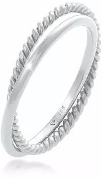 Elli Wickelring Klassik Fein Gedreht 925 Sterling Silber (S0601711121)