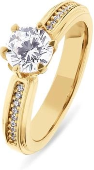 Jette Damenring DIAMOND Gold / transparent (88601238)